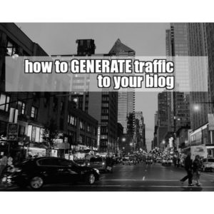 Here are 5 really easy tips to generate traffic to your blog for FREE 
