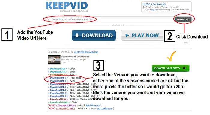 KeepVid - YouTube Video Download - YouTube Video Strategy