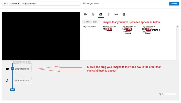 YouTube Video Strategy part 2 adding images continued