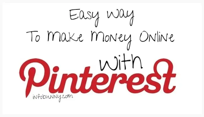 Easy Way To Make Money Online With Pinterest Top Image