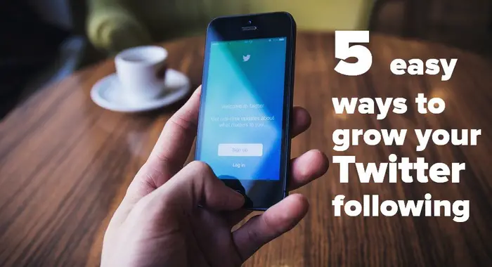 5 Easy Ways to Grow your Twitter Following