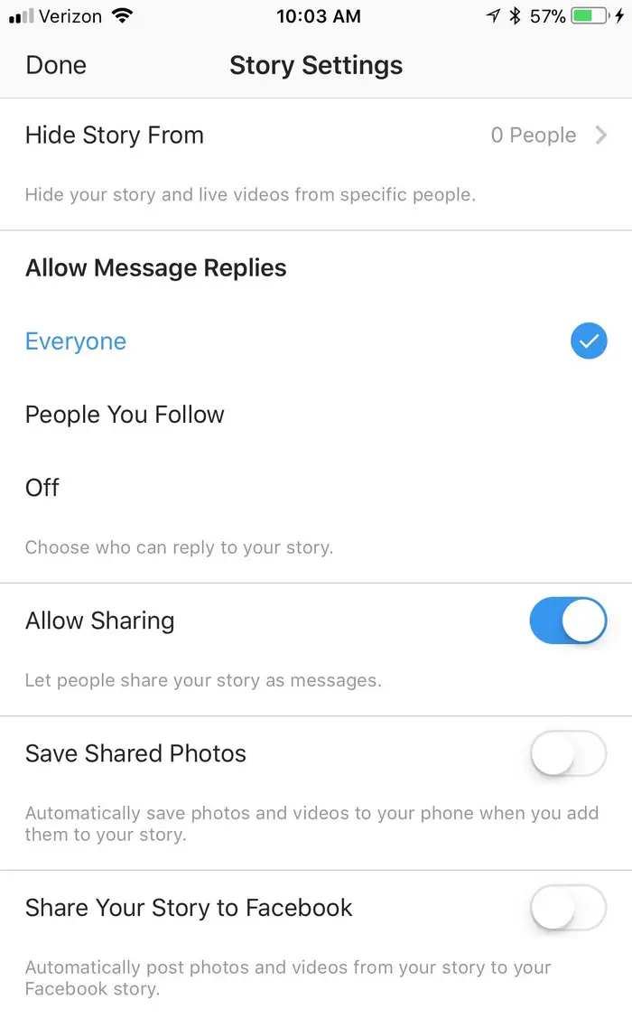 Instagram Stories can now be shared to Facebook Stories