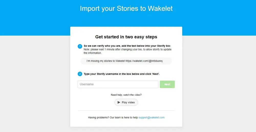 Wakelet Getting Started Guide -Profile Set Up
