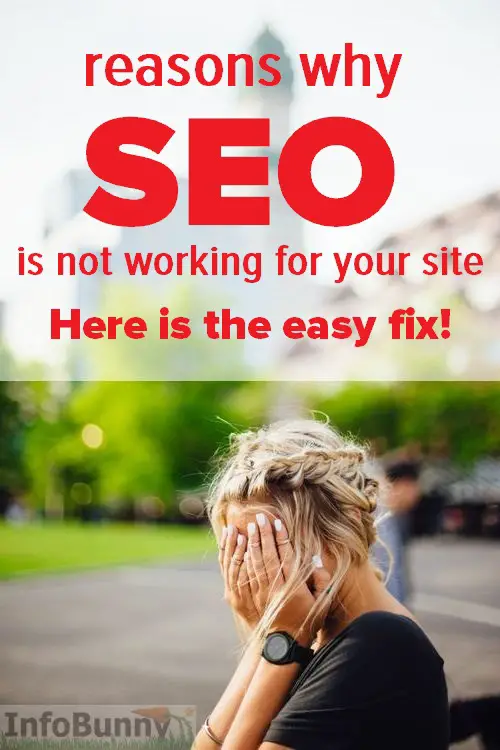SEO not working on my site