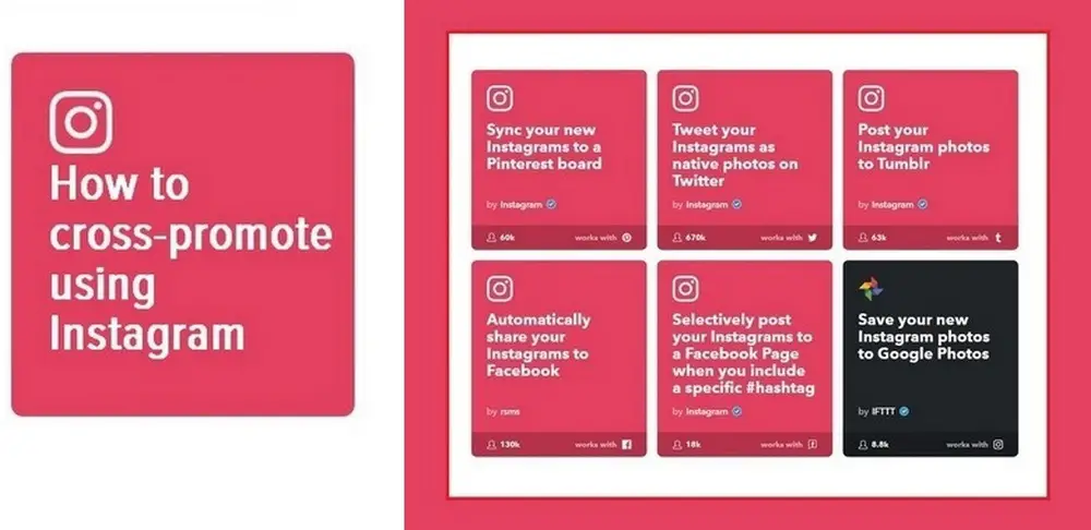 Are you using Instagram to cross-promote your content?