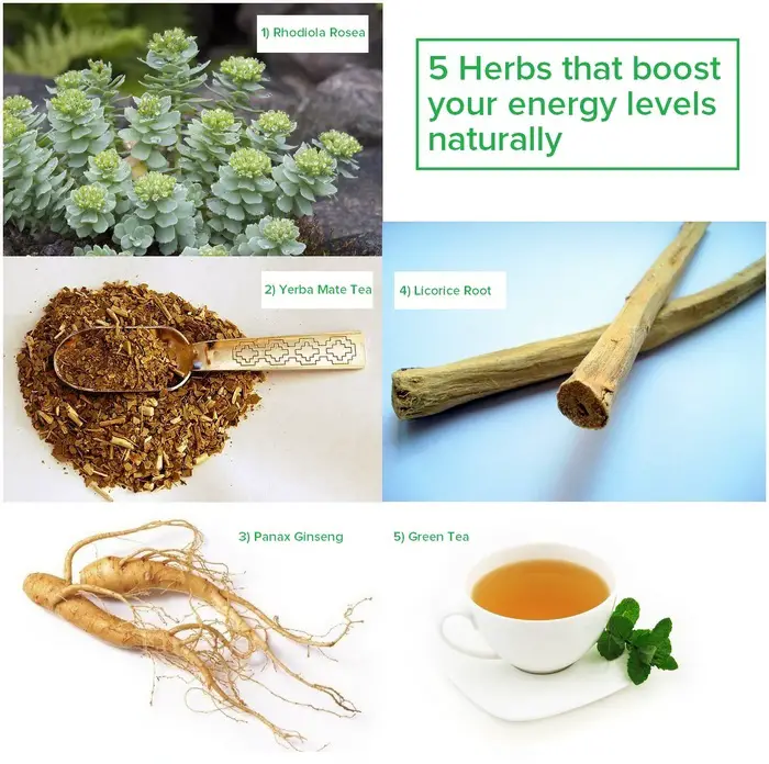 5 herbs that boost your energy levels
