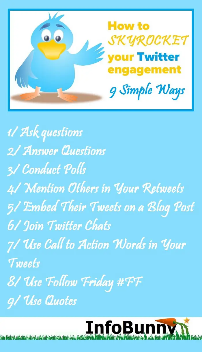 9 simple ways to make your Twitter Engagement SKYROCKET 