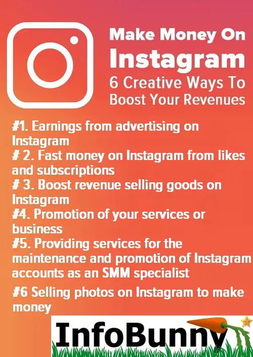 Make Money On Instagram - 6 Creative Ways To Boost Your Revenue