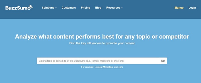 BuzzSumo Getting started with Influencer Marketing Software