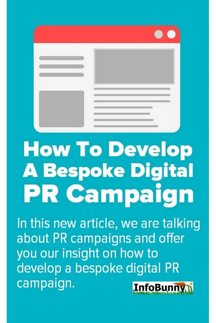 Pinterest share image for - How to Develop a Bespoke Digital PR Campaign