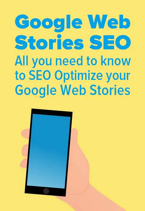 Cartoon of the Google Logo and a mobile phone -  What Are Google Web Stories And How Do You Build Them?