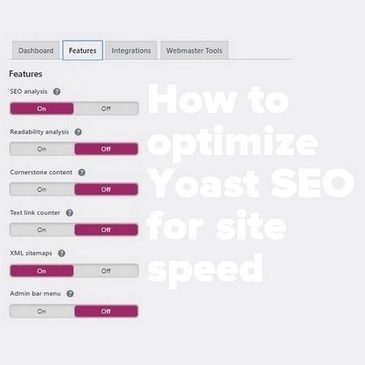 Featured image - Optimizing Yoast SEO for site speed