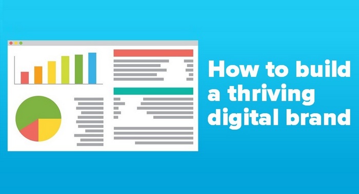 Header graphic for the article - How To Build A Thriving Digital Brand