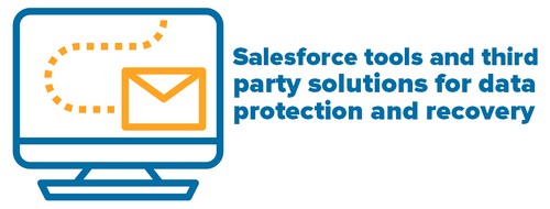 Header -  Salesforce tools and third party solutions for data protection and recovery 